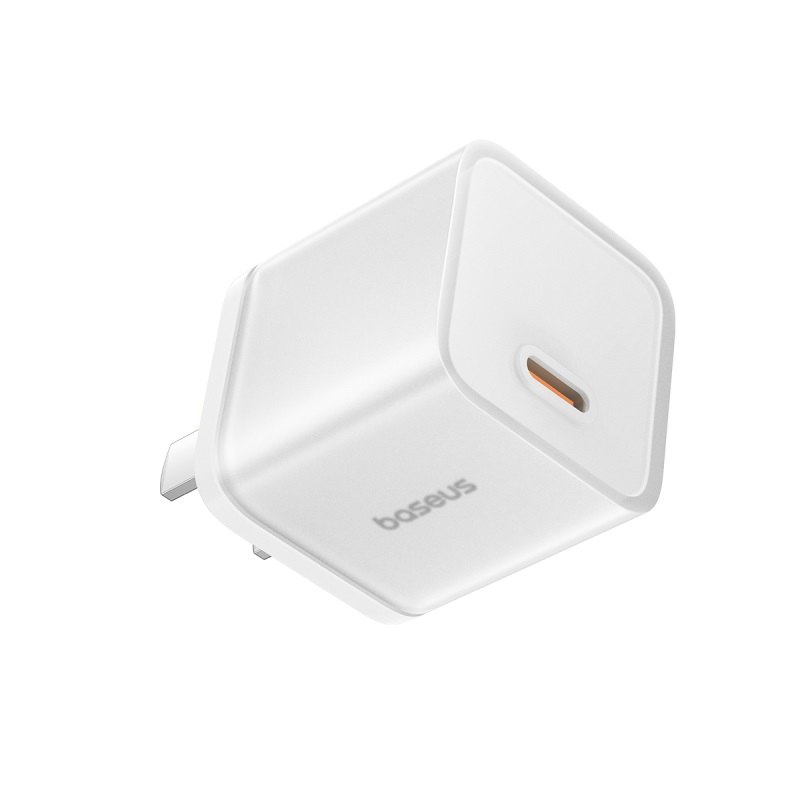 CN-倍思 GaN5S 氮化镓快充充电器 1C 30W 中规 P10162500212-0 单位：个 白色